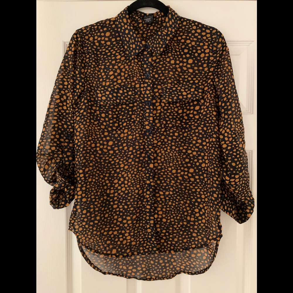 Timing Animal Print Blouse